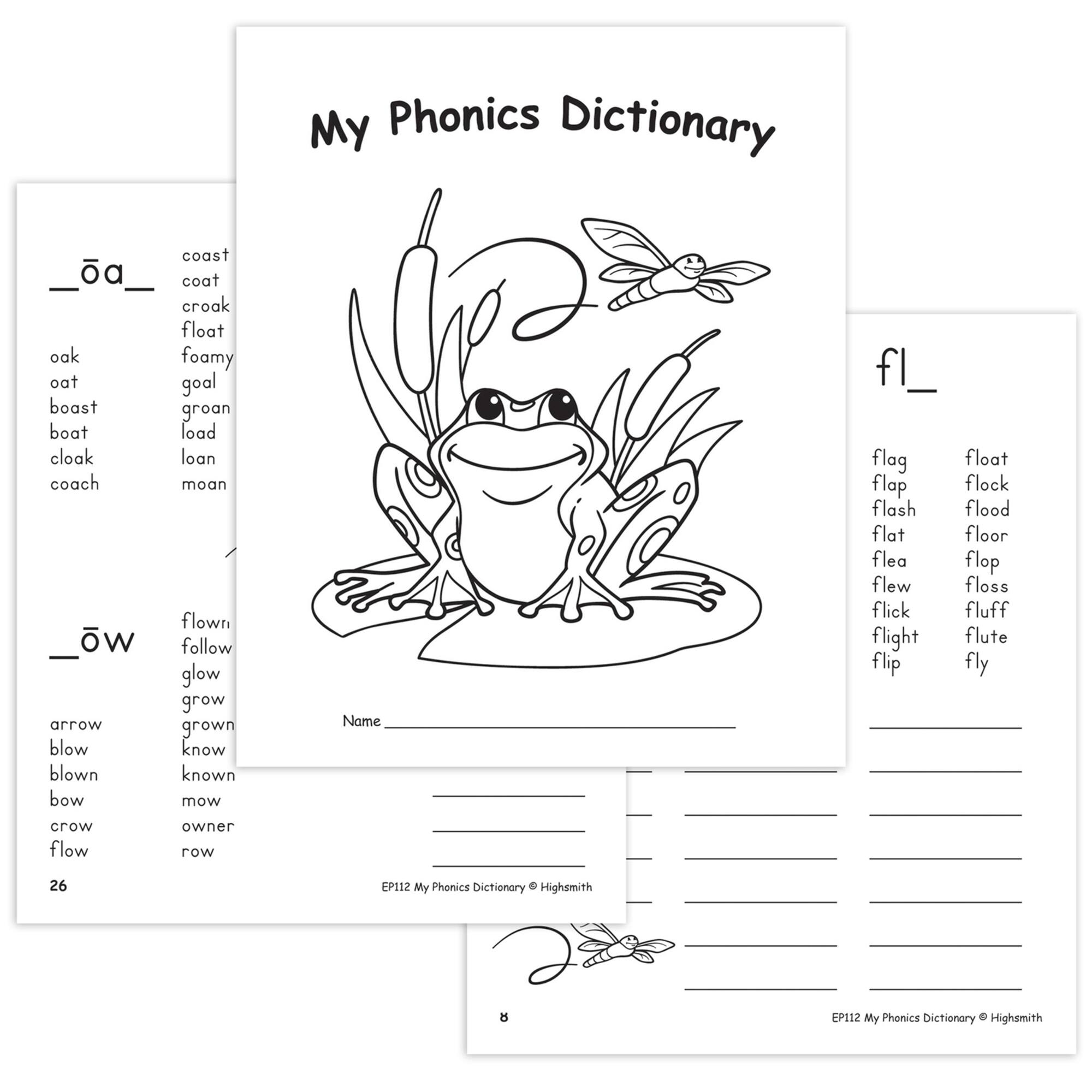 Edupress™ My Phonics Dictionary Book, 6ct.